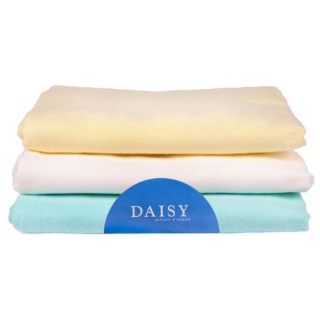 Многоразовые пеленки Daisy фланель 90х120 комплект 3 шт. унисекс