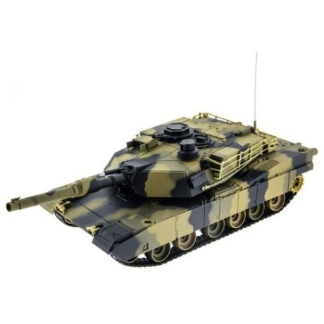 Танк Heng Long M1A2 Abrams (3816) 1:24 41 см зеленый камуфляж