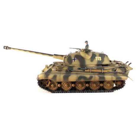 Танк Taigen King Tiger Highest Configure (TG3888-1HC) 1:16 52 см камуфляж бежевый