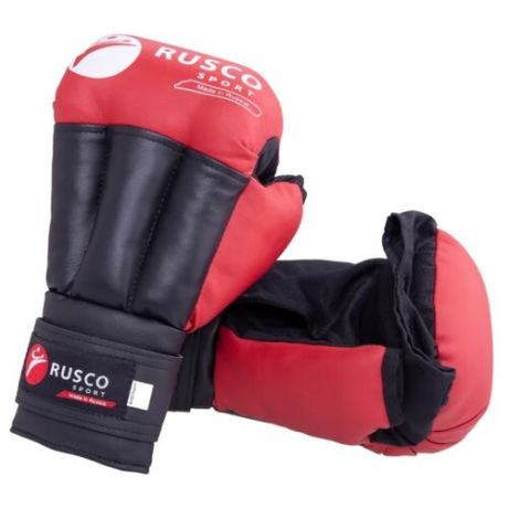 Перчатки RUSCO SPORT для рукопашного боя для рукопашного боя красный