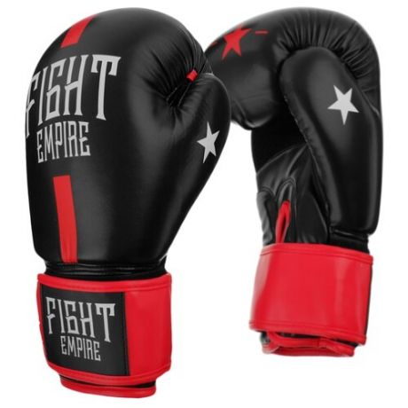 Боксерские перчатки Fight Empire 4153957-4153965 черный/красный 14 oz