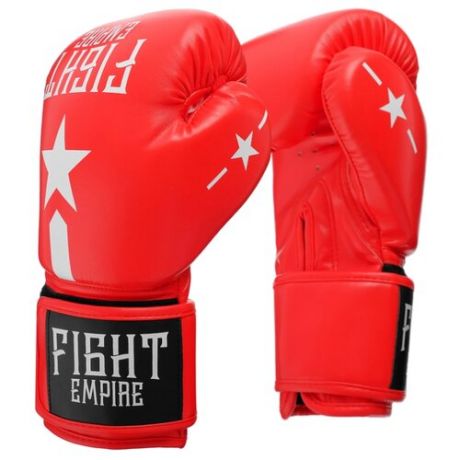 Боксерские перчатки Fight Empire 4153915-4153928 красный 12 oz