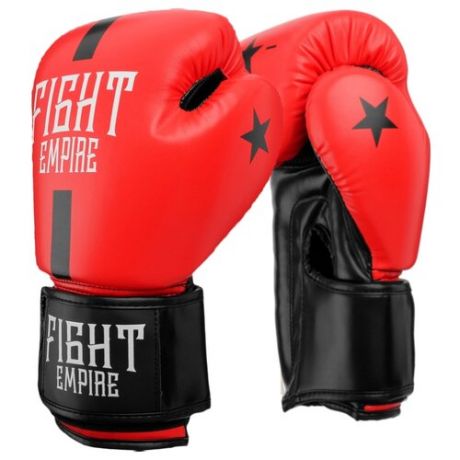 Боксерские перчатки Fight Empire 4153941-4153956 красный 14 oz