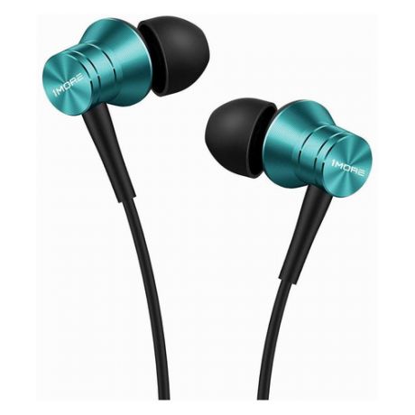 Наушники вкладыши 1More E1009 1.2м синий проводные (E1009-BLUE)