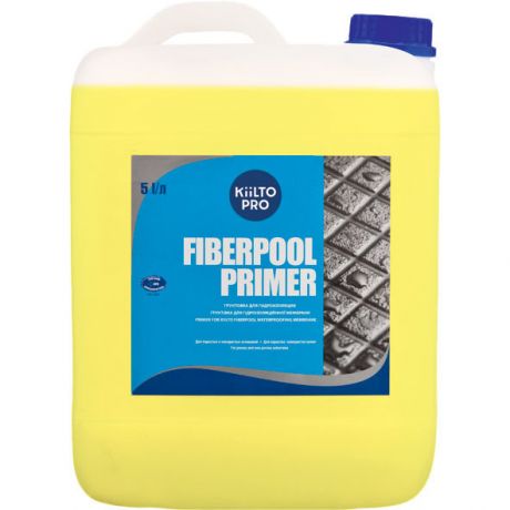 Грунтовка-концентрат 1:1 для влажных помещений Kiilto Fiberlast Primer 5 л