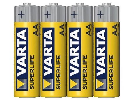 Батарейка AA - Varta SuperLife R6 2006 (4 штуки) VR R6/4SH SL