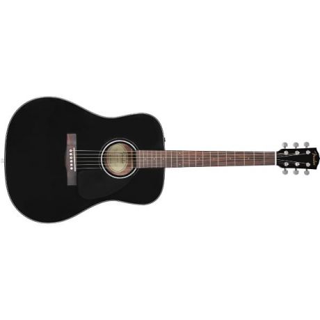 Акустическая гитара Fender CD-60 Dread V3 DS Black
