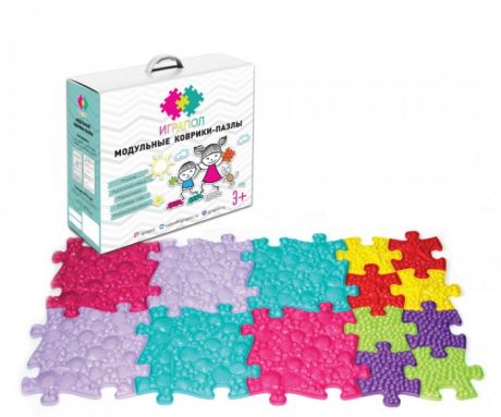Ортопедические коврики ИграПол Модульный коврик-пазл Морской 4