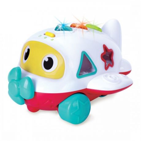 Электронные игрушки Жирафики Игрушка музыкальная Самолетик