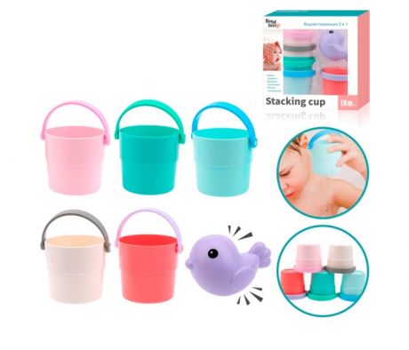 Игрушки для ванны Bambini Игрушка для купания Водная пирамидка-лейка