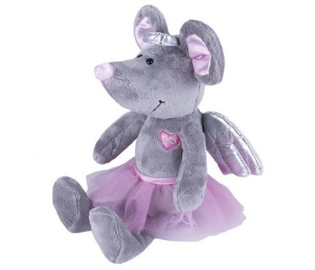 Мягкие игрушки SofToy Мышь с ангельскими крылышками 26 см