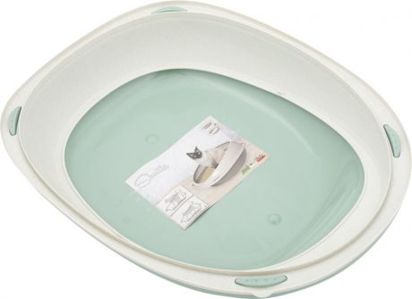 Туалет для кошек Lilli Pet Зеленый 45*36*15.5см