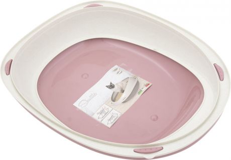 Туалет для кошек Lilli Pet Розовый 45*36*15.5см