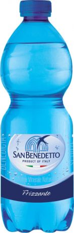Вода San Benedetto минеральная газированная 500мл