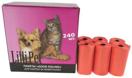 Пакеты для уборки за животными Lili Pet 16рул