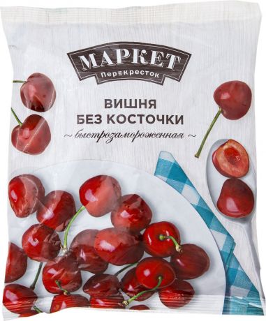 Вишня Маркет Перекресток без косточки быстрозамороженная 400г