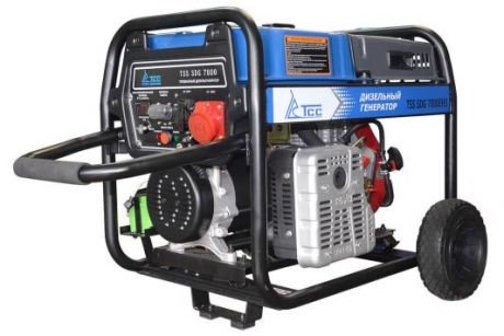 Генератор ТСС SDG 7000EH3 дизель tss 6.5кВт 400/230в 790х560х630 117кг.