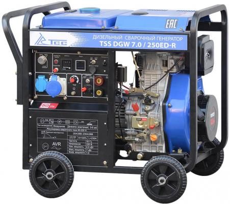 Генератор ТСС DGW 7.0/250ED-R инверторный дизельный сварочный tss