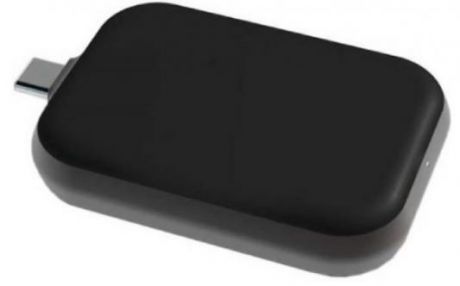 Зарядное устройство ZENS Single USB-C Stick для Airpods Интерфейс: USB-C. Цвет: черный.