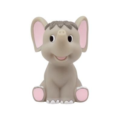 Игрушка для купания для ванны Lubby Слоник-Пищалка 12 см 16626