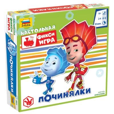 Настольная игра ЗВЕЗДА ходилка Фиксики "Починялки"