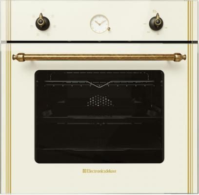 Духовой шкаф Электрический Electronicsdeluxe 6006.05эшв-008 бежевый