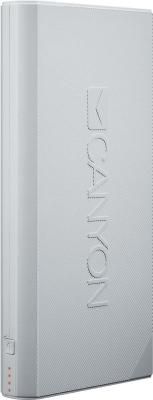 Внешний аккумулятор Power Bank 16000 мАч Canyon CNE-CPBF160W белый