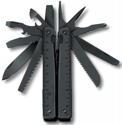 Мультитул Victorinox SwissTool 29 функций черный 3.0323.3CN