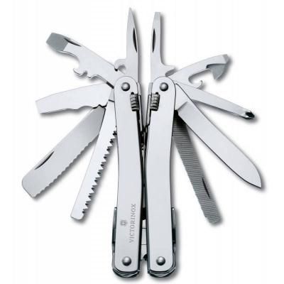 Мультитул Victorinox SwissTool Spirit II 3.0224.L 105мм 26 функций в кожаном чехле