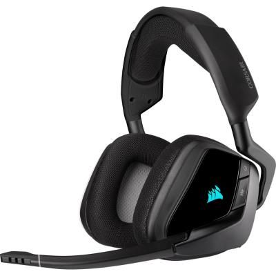Игровая гарнитура беспроводная Corsair VOID RGB ELITE Wireless черный (CA-9011201-EU)