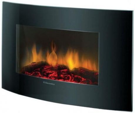 Электрокамин Electrolux EFP/W-1200URLS 2000 Вт пульт ДУ чёрный