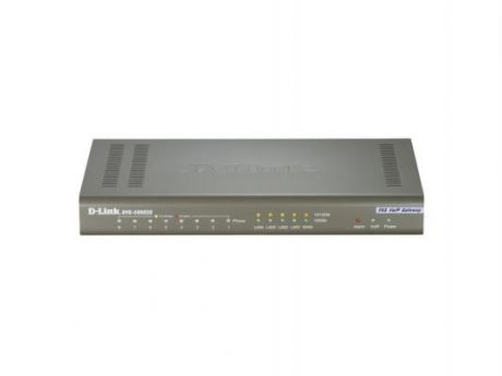 Маршрутизатор D-Link DVG-5008SG 8 FXS VoIP Gateway 4 10/100BASE-TX LAN, 1 10/100BASE-TX WAN