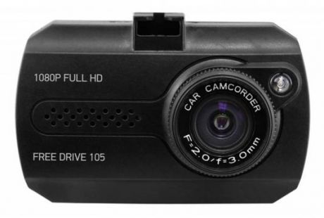 Видеорегистратор Digma FreeDrive 105 черный 1.3Mpix 1080x1920 NTK96220