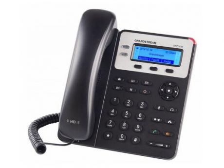 Телефон IP Grandstream GXP1625 2 линии 2 SIP-аккаунта 2x10/100Mbps LCD PoE