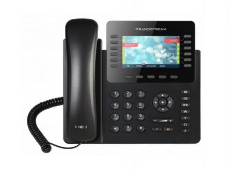 Телефон IP Grandstream GXP2170 12 линий 6 SIP-аккаунтов 2x10/100/1000Mbps цветной LCD PoE USB Bluetooth