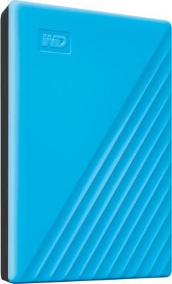 Жесткий диск WD Original USB 3.0 4Tb WDBPKJ0040BBL-WESN My Passport 2.5" голубой