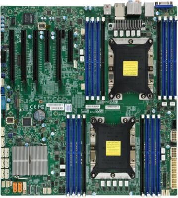 Материнская плата Supermicro MBD-X11DAI-N-O Socket 3647 C621 16xDDR4 4xPCI-E 16x 2xPCI-E 8x 10 EATX Retail