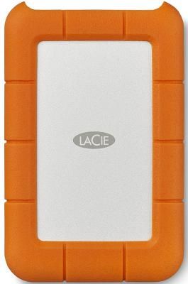 Внешний жесткий диск 2.5" USB-C 1Tb Lacie Rugged Mini STFR1000800 оранжевый