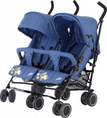 Коляска-трость для двойни Baby Care Citi Twin (blue) из ремонта