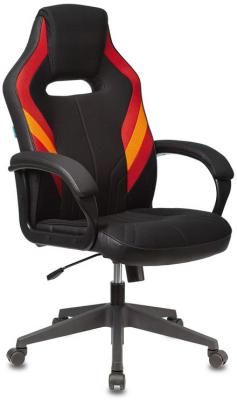 Кресло игровое Бюрократ VIKING 3 AERO RED черный/красный искусственная кожа