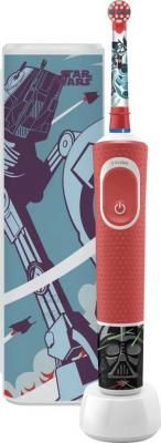 Зубная щетка электрическая Oral-B StarWars D100.413.2KX красный