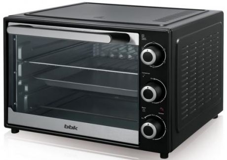 Мини-печь ВВК OE3811M black (Объем 40л, мощность 1500 Вт) (OE3811M (B))