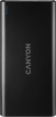 Внешний аккумулятор Power Bank 10000 мАч Canyon PB-106 черный