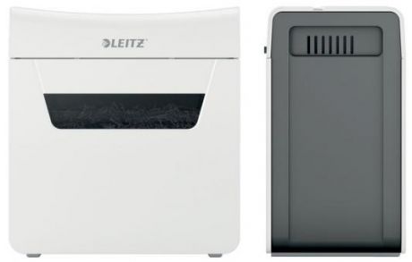 Шредер Leitz IQ PROTECT Premium 3M белый (секр.P-5)/фрагменты/3лист./10лтр./скрепки/скобы