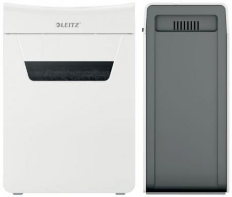 Шредер Leitz IQ PROTECT Premium 6M белый (секр.P-5)/фрагменты/6лист./18лтр./скрепки/скобы
