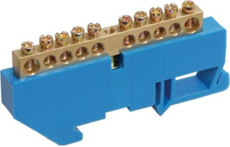 Iek YNN10-69-10D-K07 Шина N "ноль" на DIN-изол ШНИ-6х9-10-Д-С ИЭК