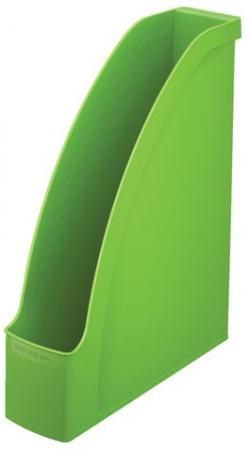 Лоток вертикальный для бумаг LEITZ "Plus", ширина 78 мм, зеленый, 24760050