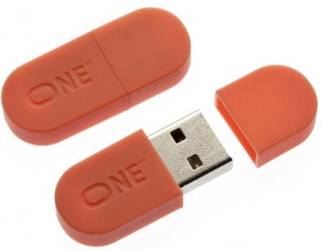 USB-флэш ONE 16GB кораллового цвета