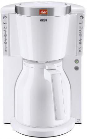 Кофеварка Melitta Look IV Therm Selection 1000 Вт белый