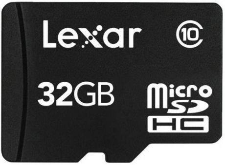LEXAR 32GB High-Performance C10 microSDHC UHS-I, up to 80MB/s read